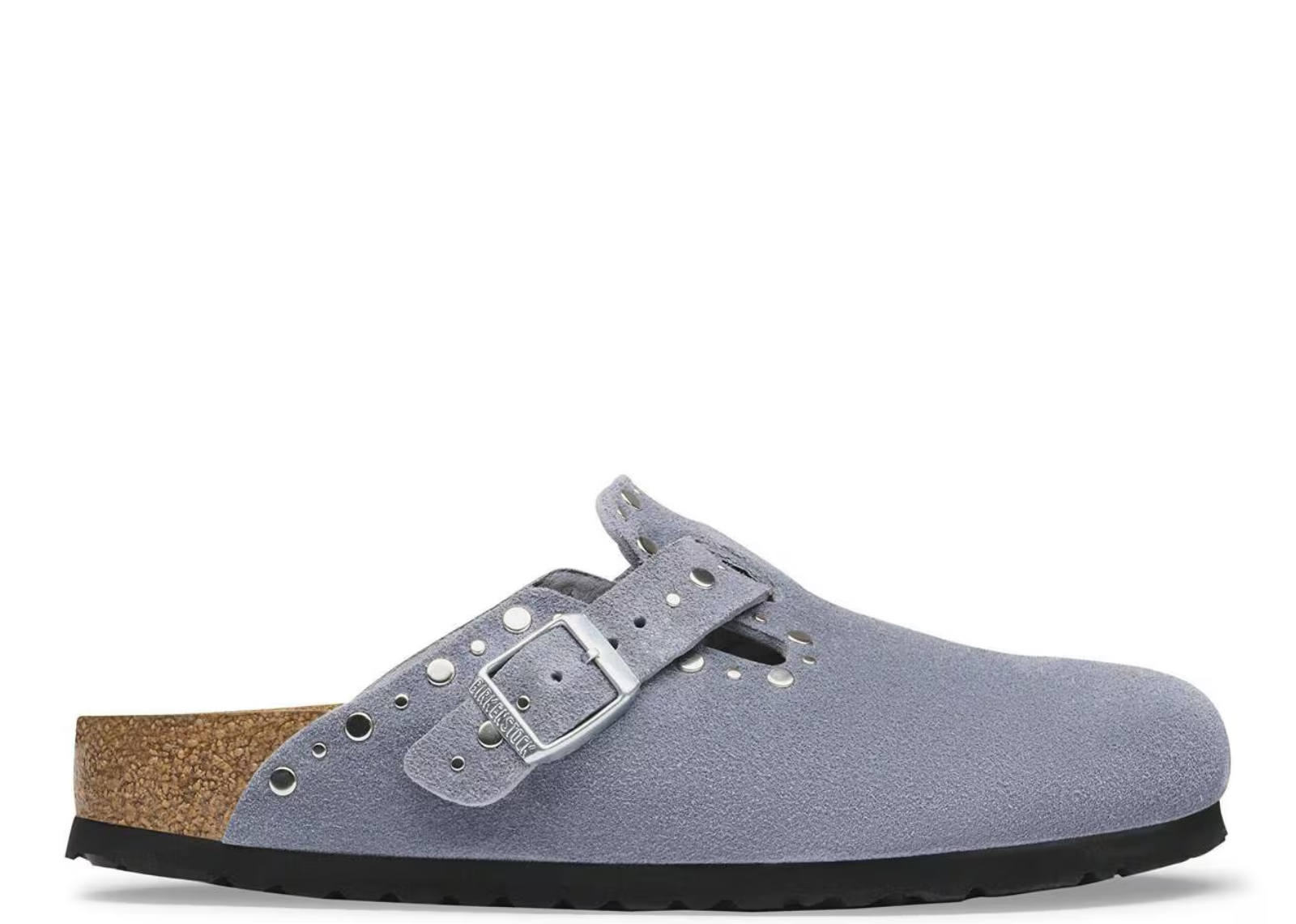 birkenstock boston rivet suede stone blue 1 1