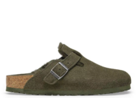 Birkenstock Boston Shearling Suede Thyme