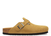 Birkenstock Boston Soft Footbed Suede Cork Brown