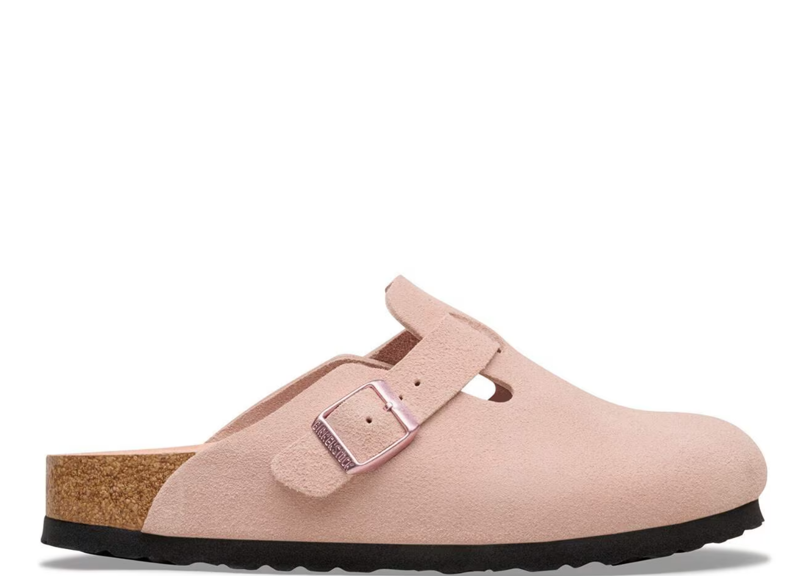 birkenstock boston soft footbed suede light rose 1 1
