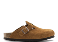 Birkenstock Boston Soft Footbed Suede Mink