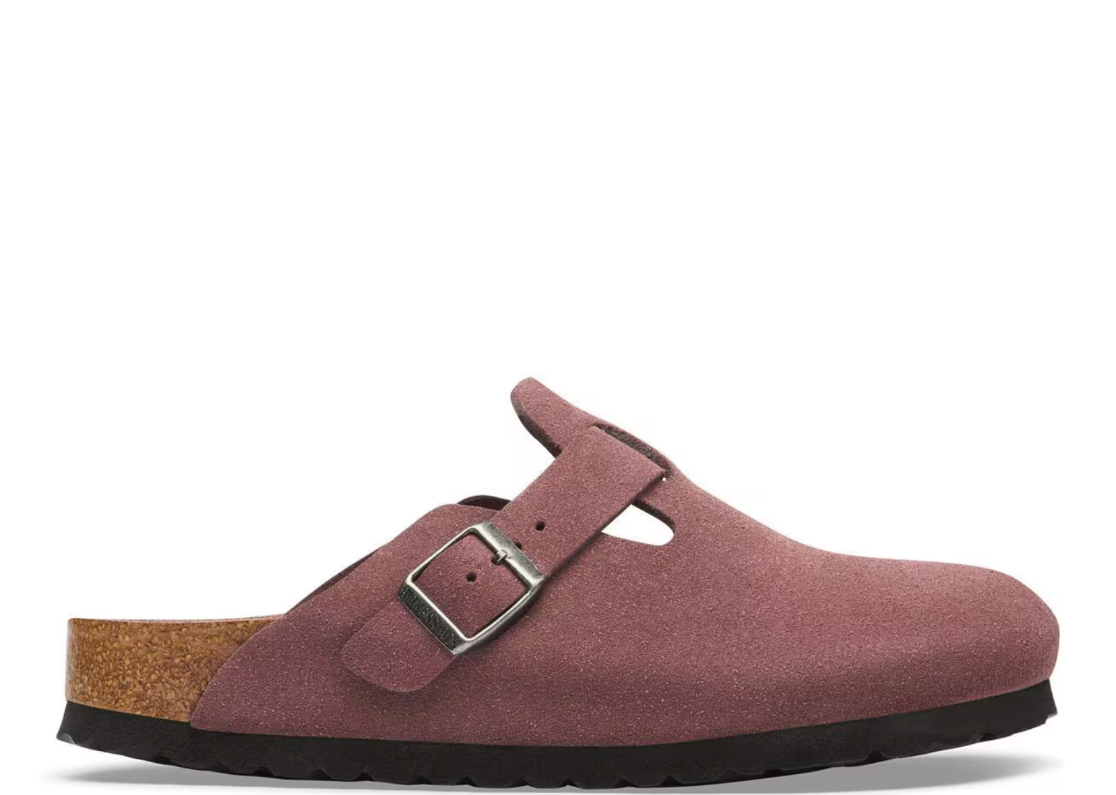 birkenstock boston soft footbed suede pepper 1 1