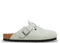 Birkenstock Boston Soft Footbed Suede Pure Sage Tonal FB