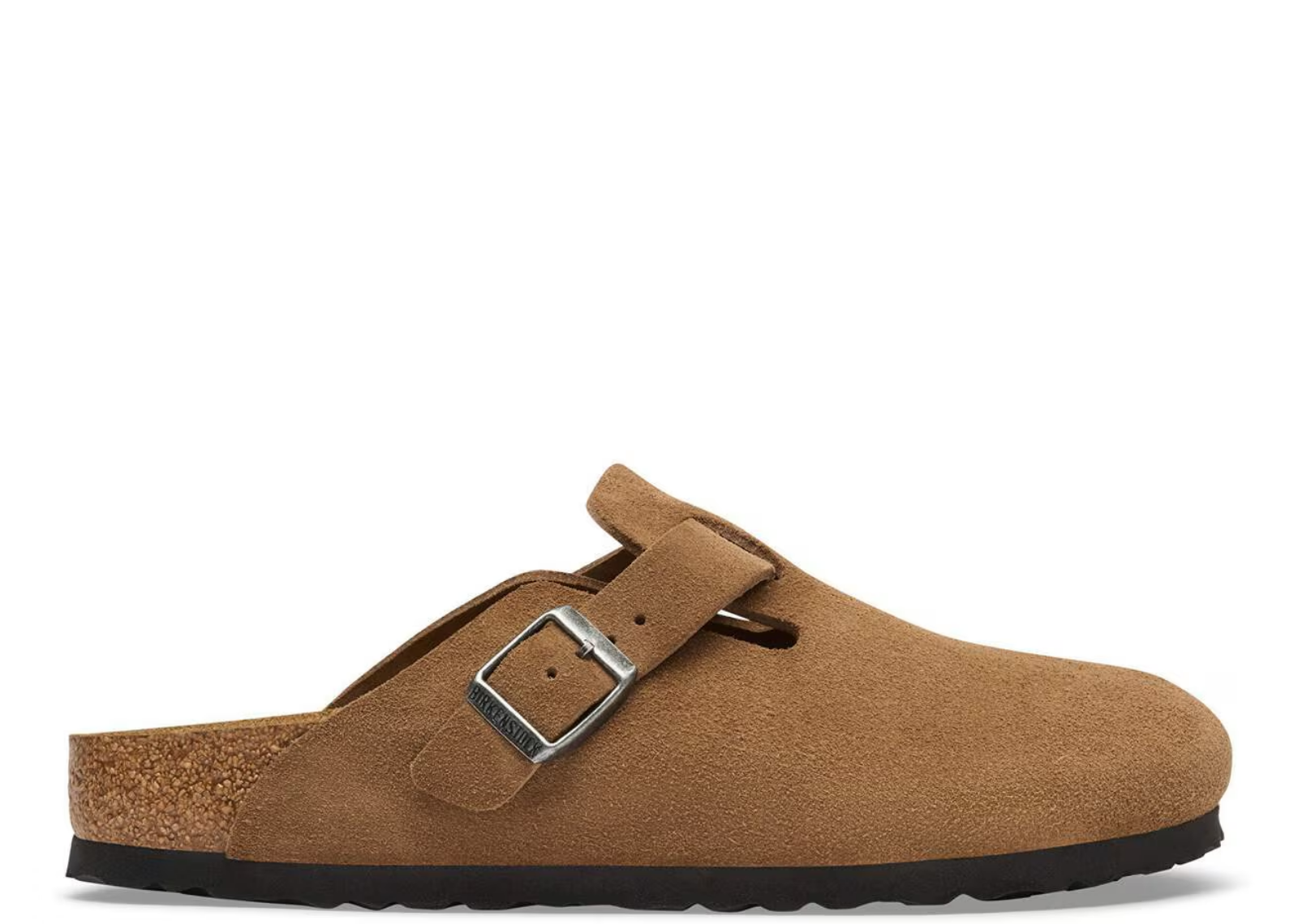 birkenstock boston suede dark tea 1 1