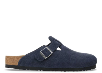 birkenstock boston suede new navy 1 1