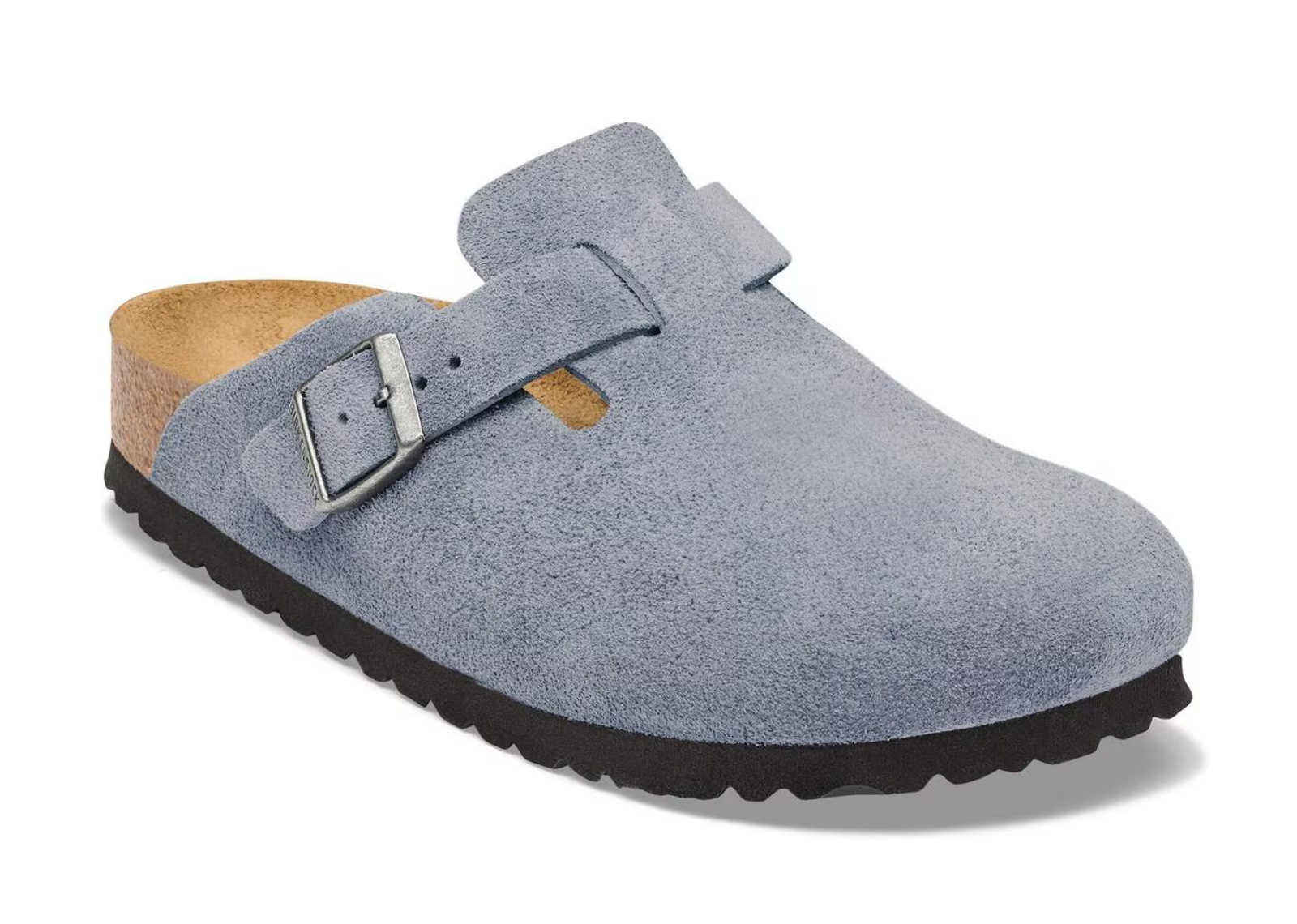 birkenstock boston suede stone blue 2 1