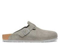 Birkenstock Boston Suede Stone Coin