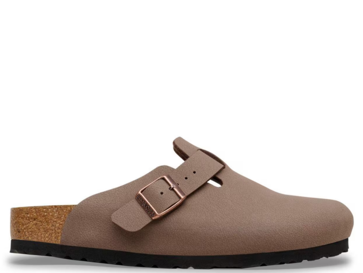 Birkenstock Boston TEX Birko-Flor Nubuck Mocca
