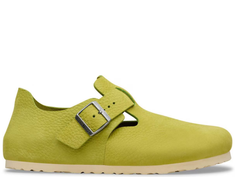birkenstock london nubuck leather archive mid green 1 1