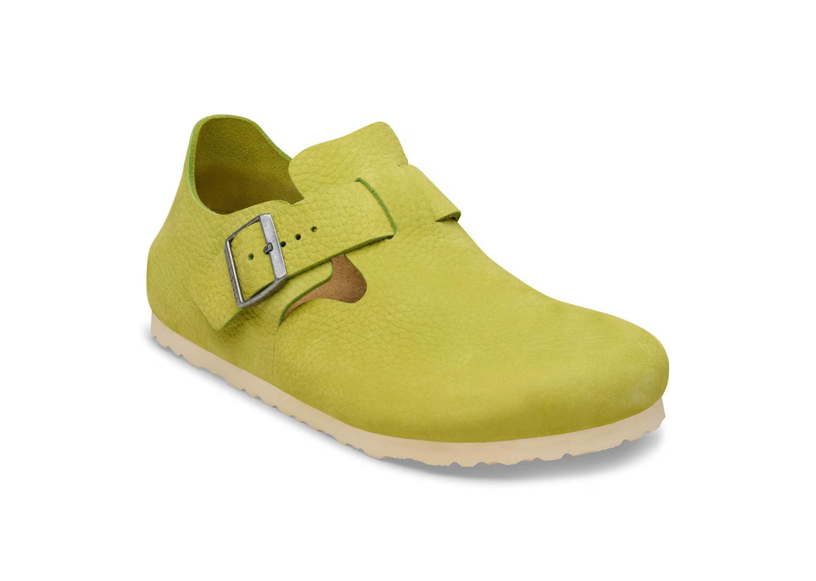 birkenstock london nubuck leather archive mid green 2 1