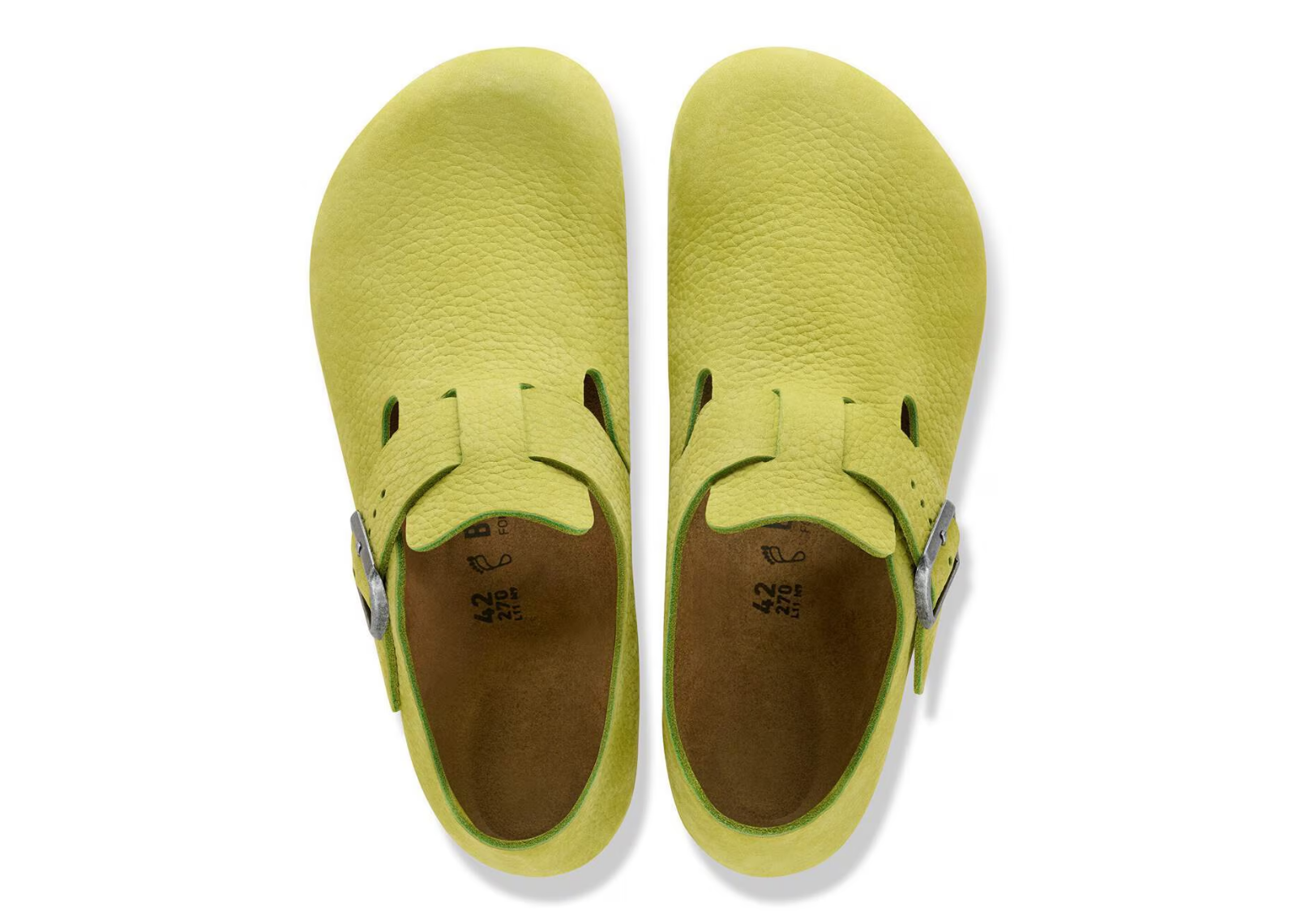 birkenstock london nubuck leather archive mid green 3 1