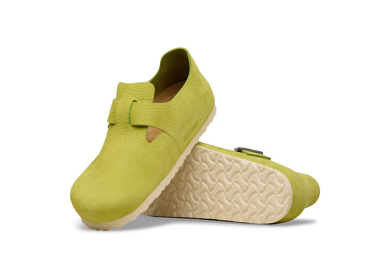 birkenstock london nubuck leather archive mid green 5 1