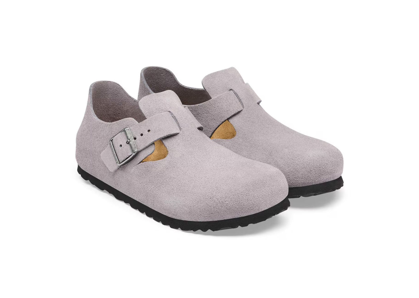 birkenstock london suede lavender sky 3 1