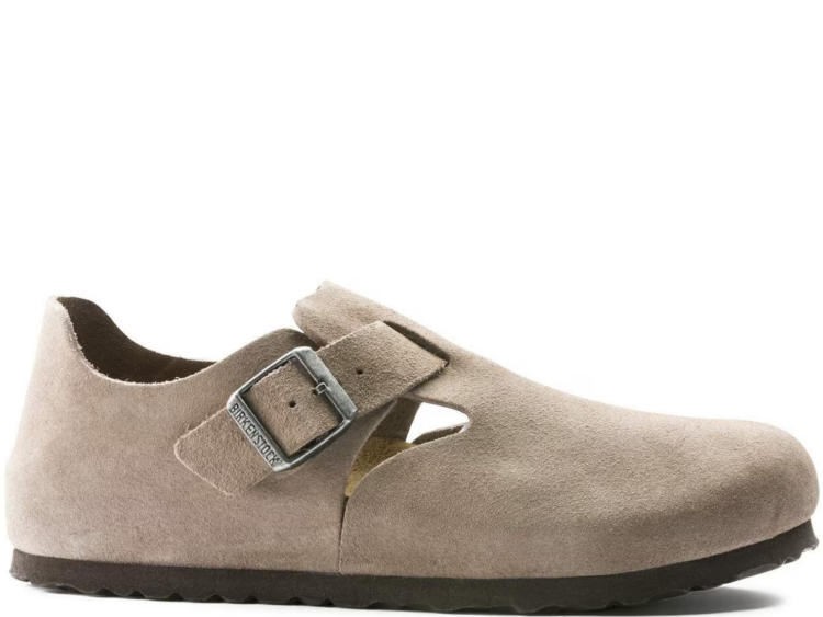 birkenstock london suede taupe 1 1