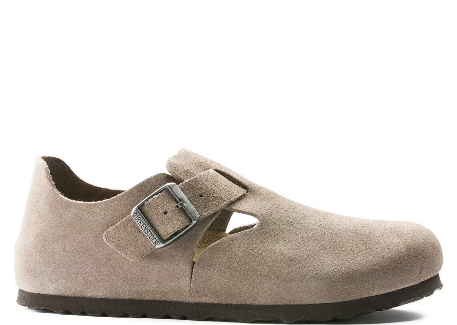birkenstock london suede taupe 1 1