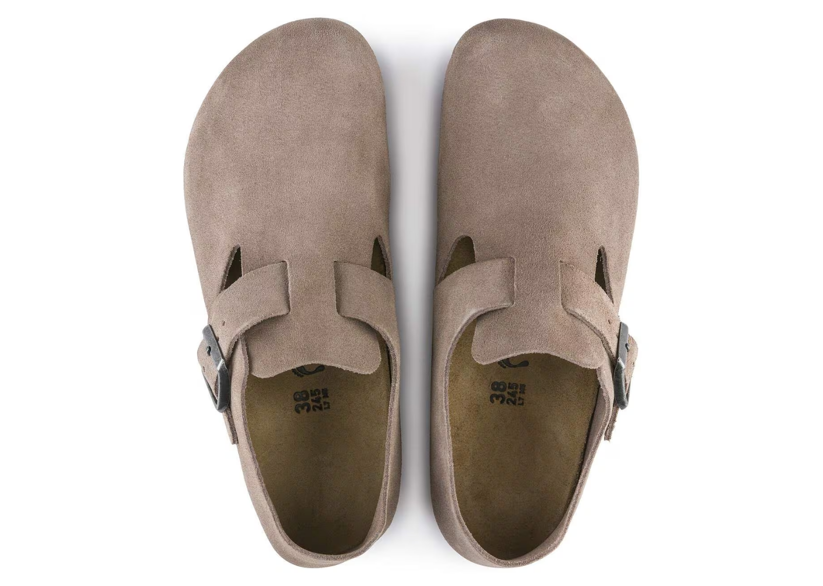 birkenstock london suede taupe 2 1