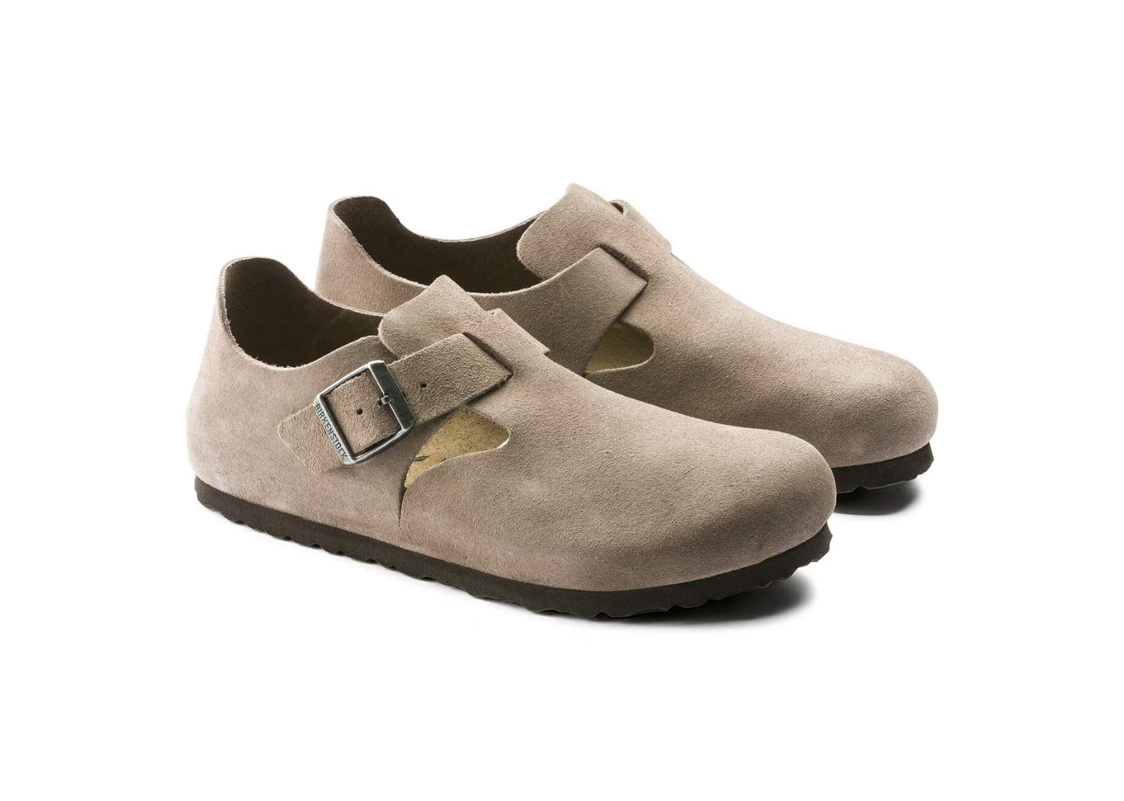 birkenstock london suede taupe 3 1
