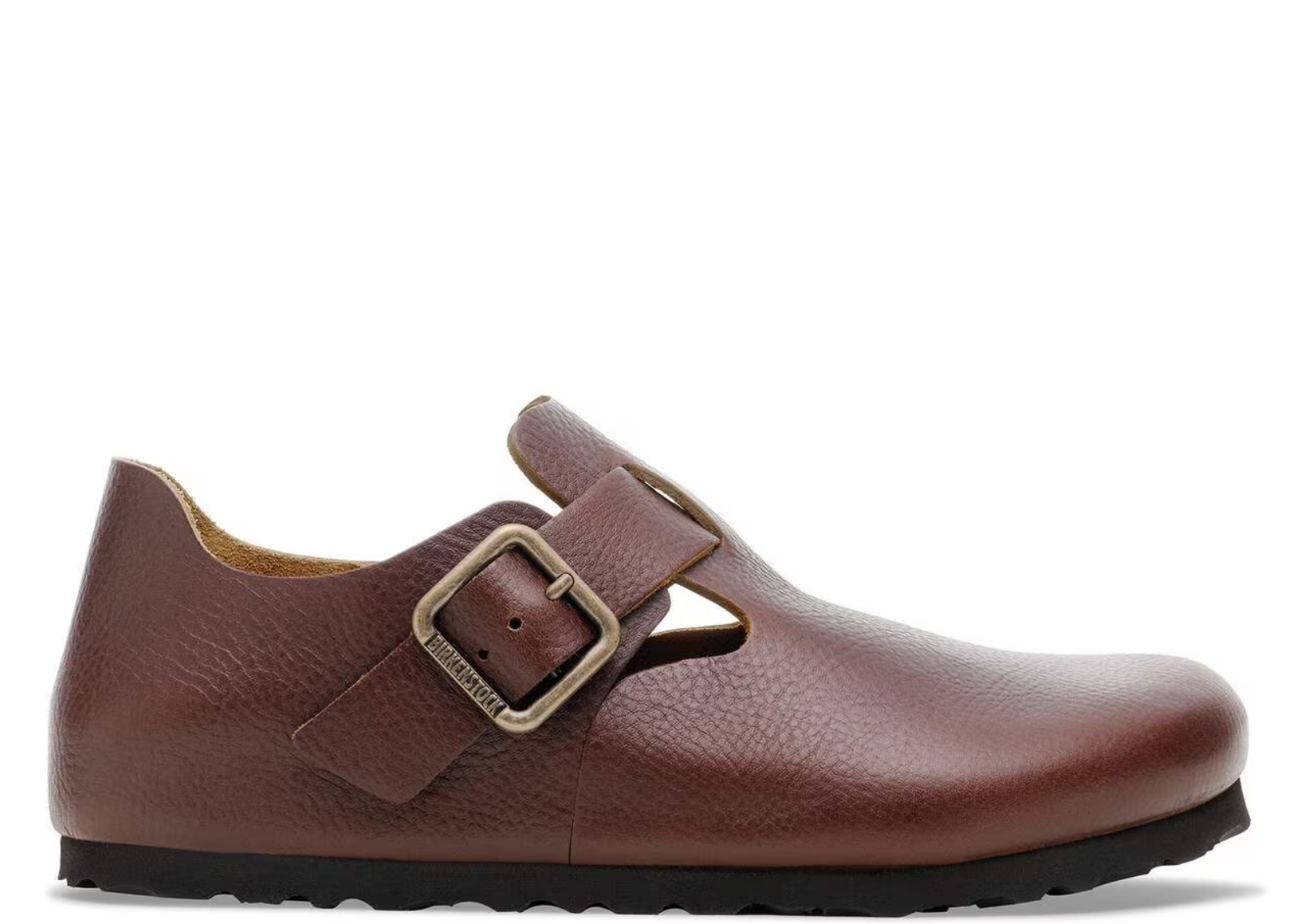 birkenstock london wire buckle natural leather vintage wood roast 1 1