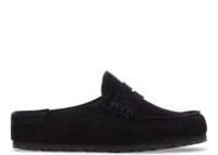 Birkenstock Naples Wrapped Suede Leather Black