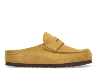 Birkenstock Naples Wrapped Suede Leather Cork Brown