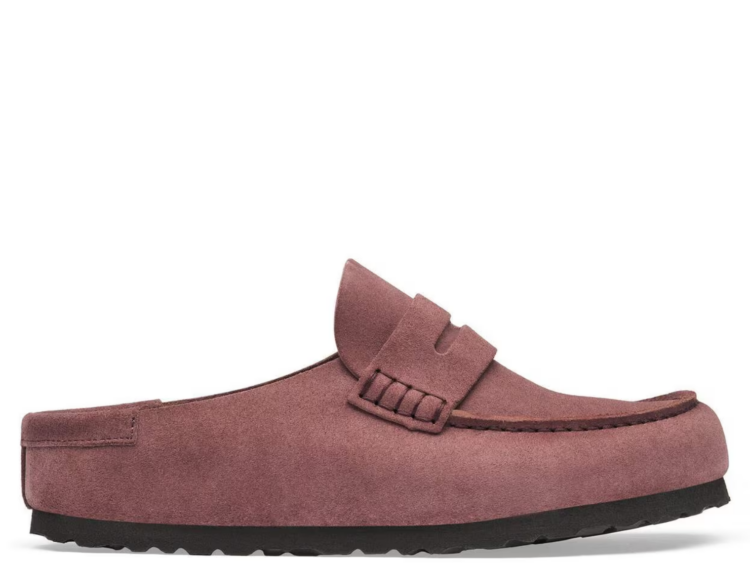 birkenstock naples wrapped suede leather pepper 1 1
