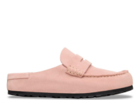 Birkenstock Naples Wrapped Suede Leather Pink Clay