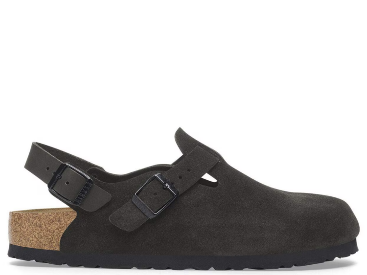 birkenstock tokio suede leather black 1 1