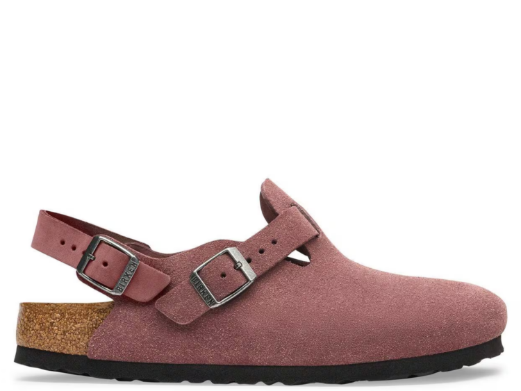 birkenstock tokio suede leather pepper 1 1