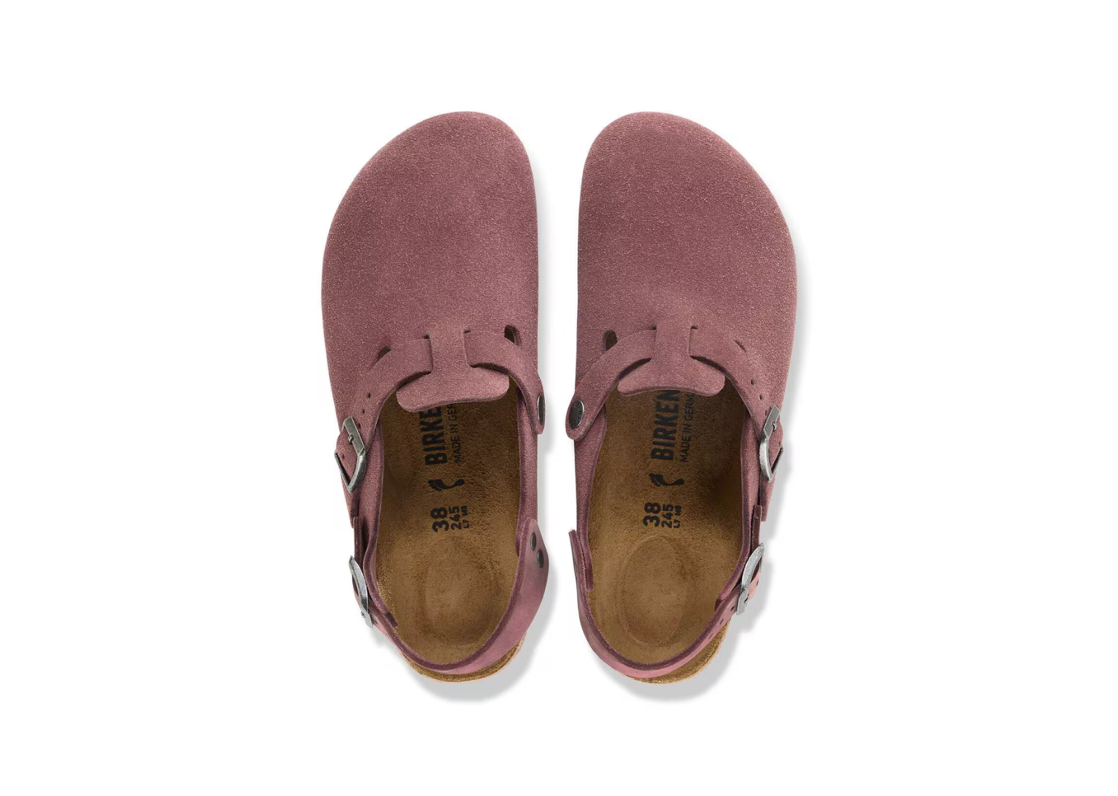 birkenstock tokio suede leather pepper 4 1