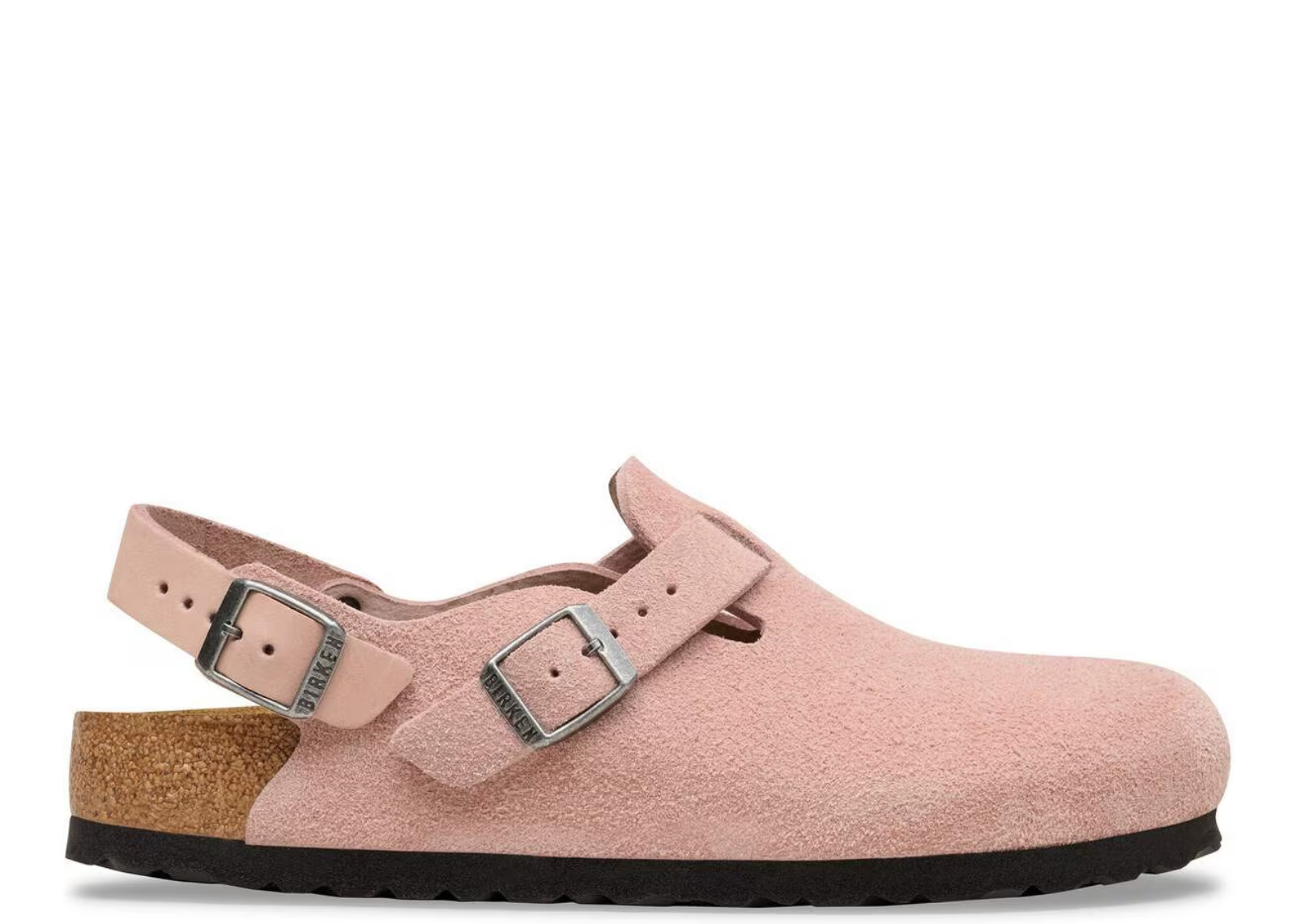 birkenstock tokio suede leather pink clay 1 1
