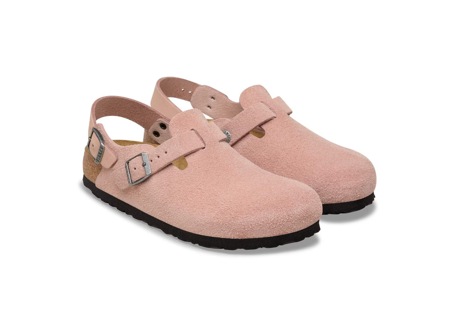birkenstock tokio suede leather pink clay 2 1
