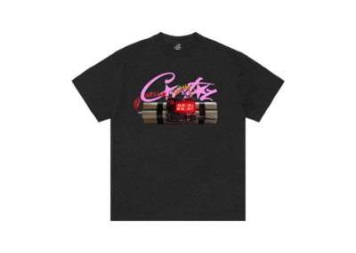 Corteiz No Time 4 Luv Tee Black