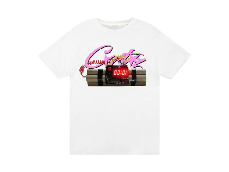 corteiz no time 4 luv tee white 1 1