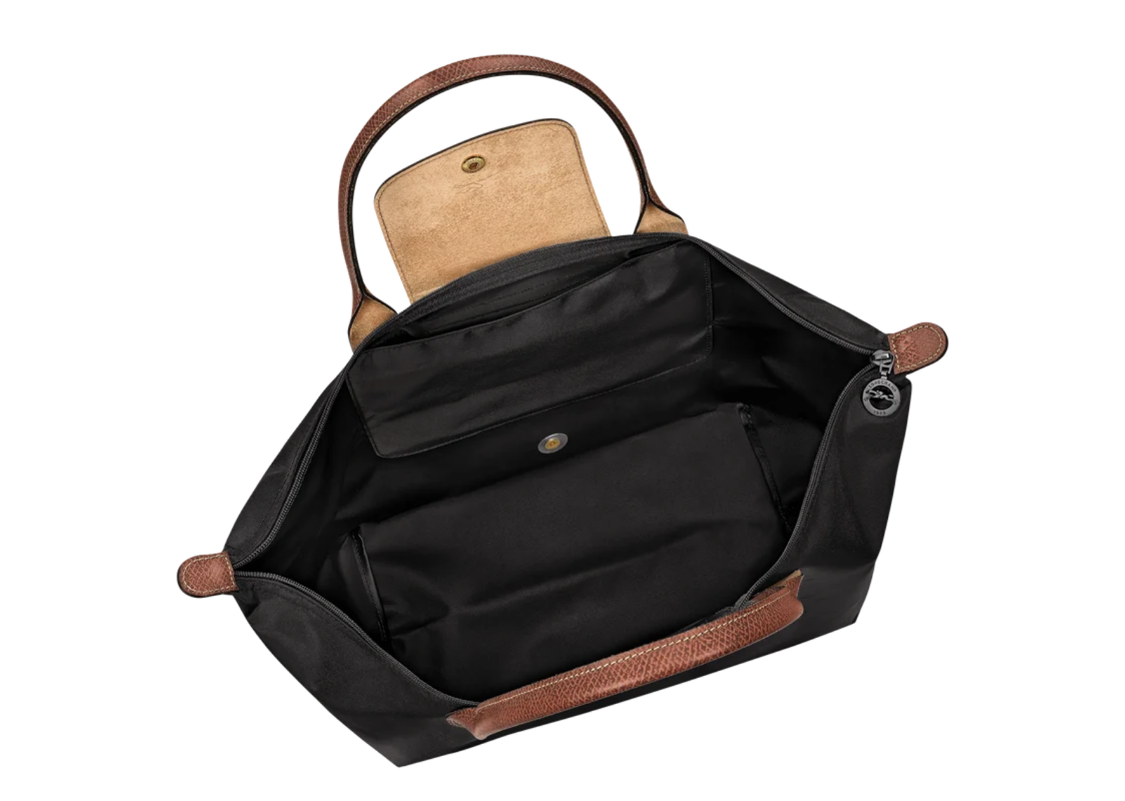 longchamp le pliage original large handbag black 4 1