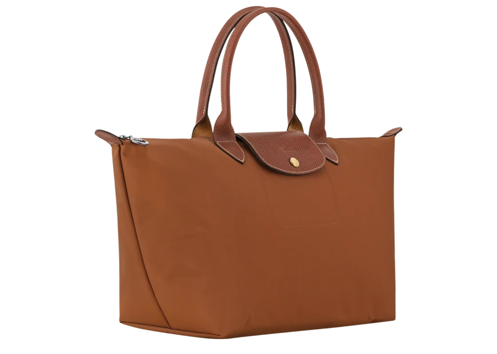 longchamp le pliage original large handbag cognac 2 1