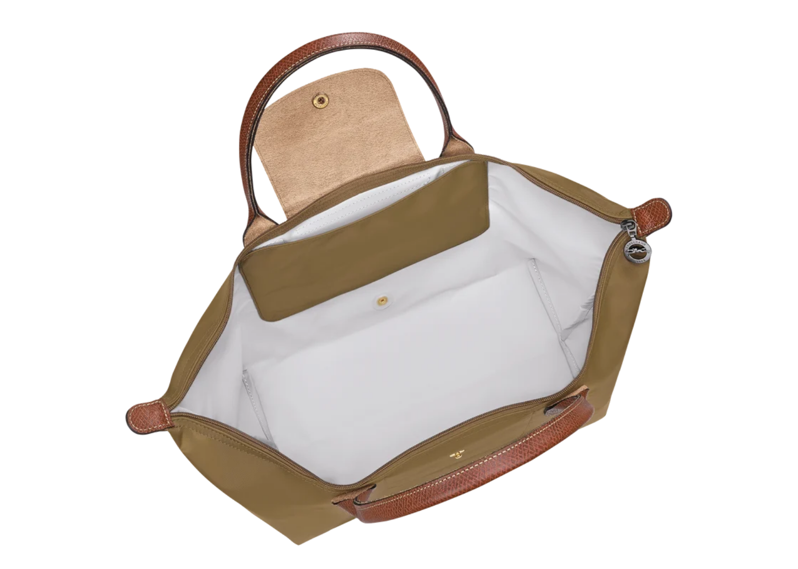longchamp le pliage original large handbag olive 4 1