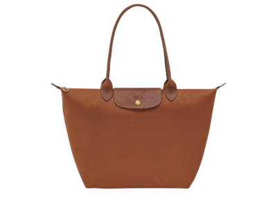 longchamp le pliage original large tote bag cognac 1 1