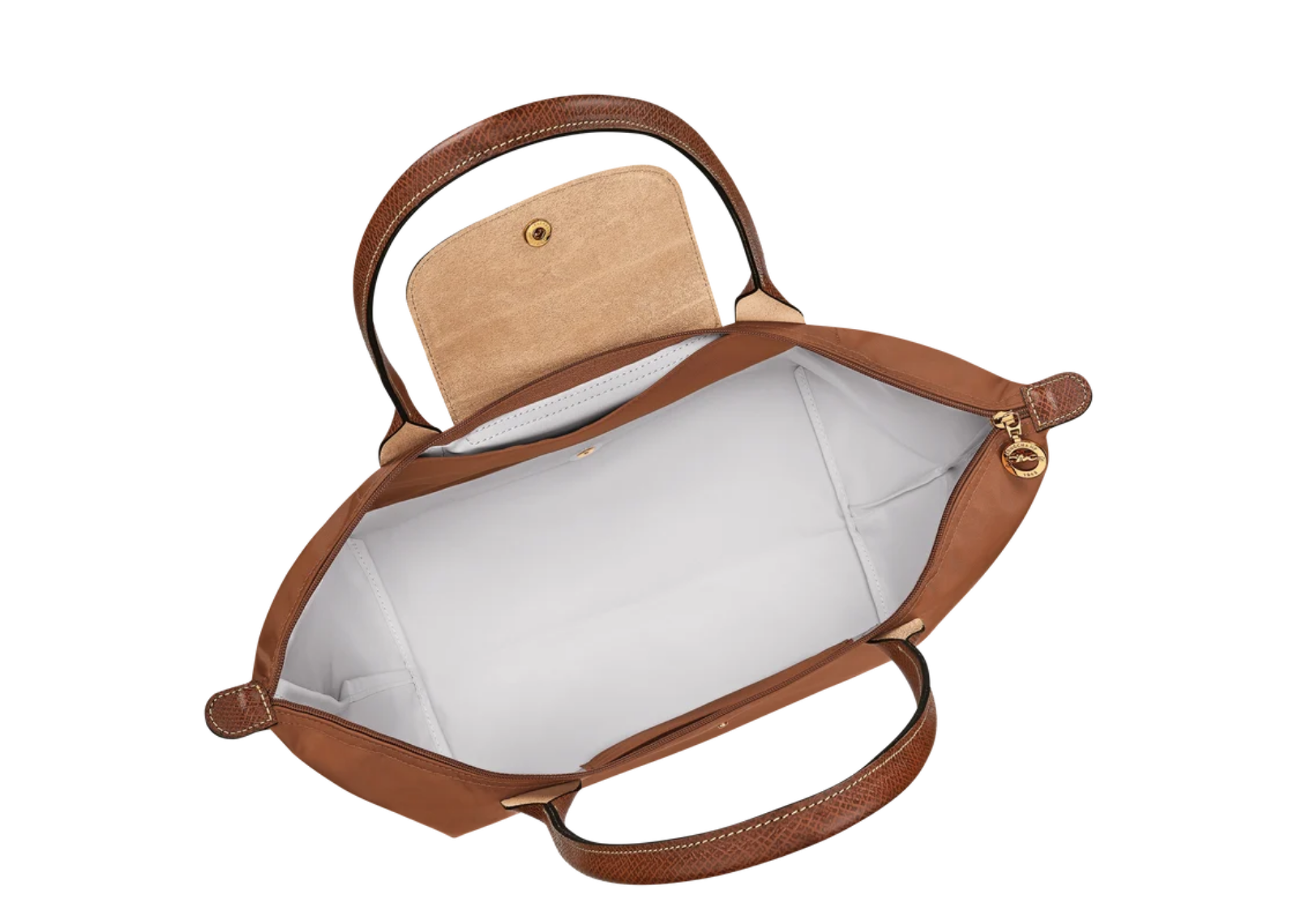 longchamp le pliage original large tote bag cognac 4 1