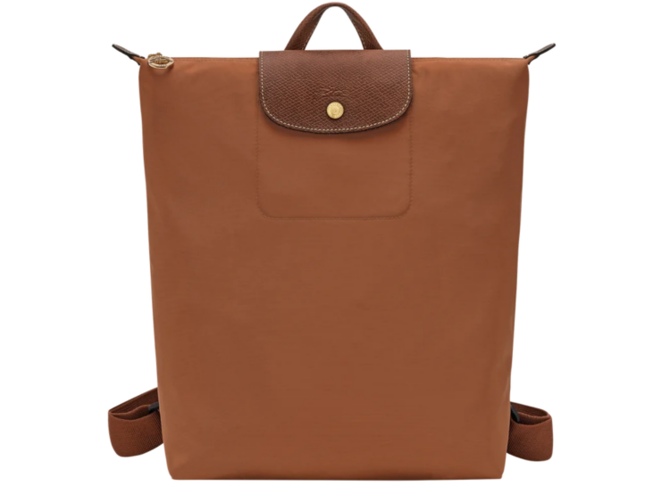 longchamp le pliage original medium backpack cognac 1 1