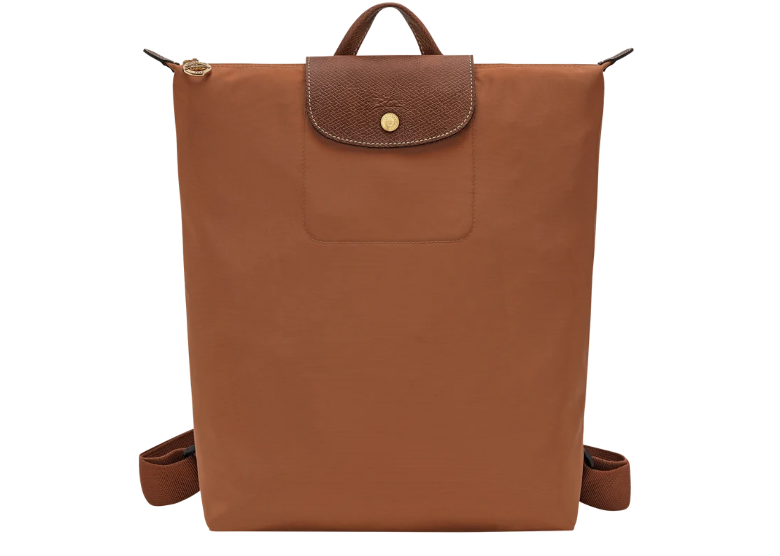 longchamp le pliage original medium backpack cognac 1 1