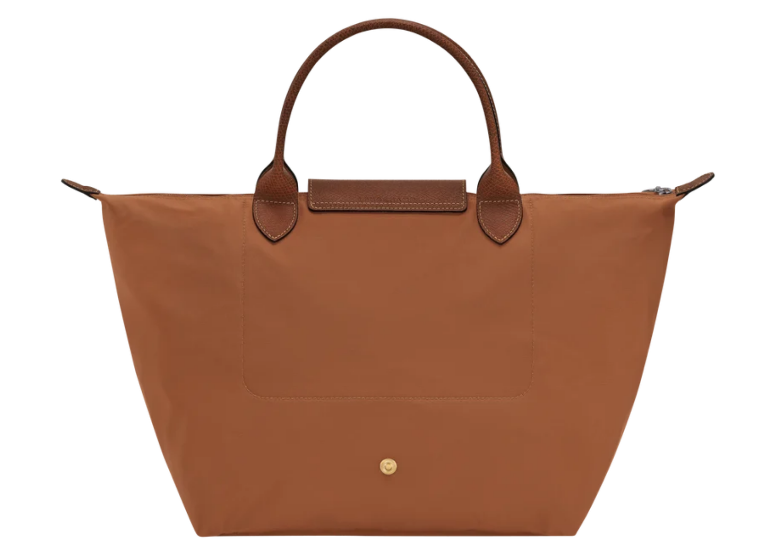longchamp le pliage original medium handbag cognac 3 1