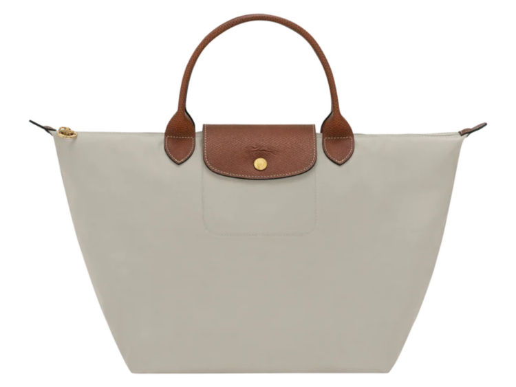 longchamp le pliage original medium handbag pebble 1 1