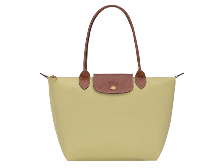 longchamp le pliage original medium tote bag pistachio 1 1