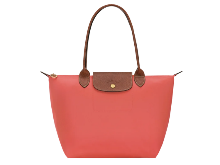 longchamp le pliage original medium tote bag strawberry 1 1