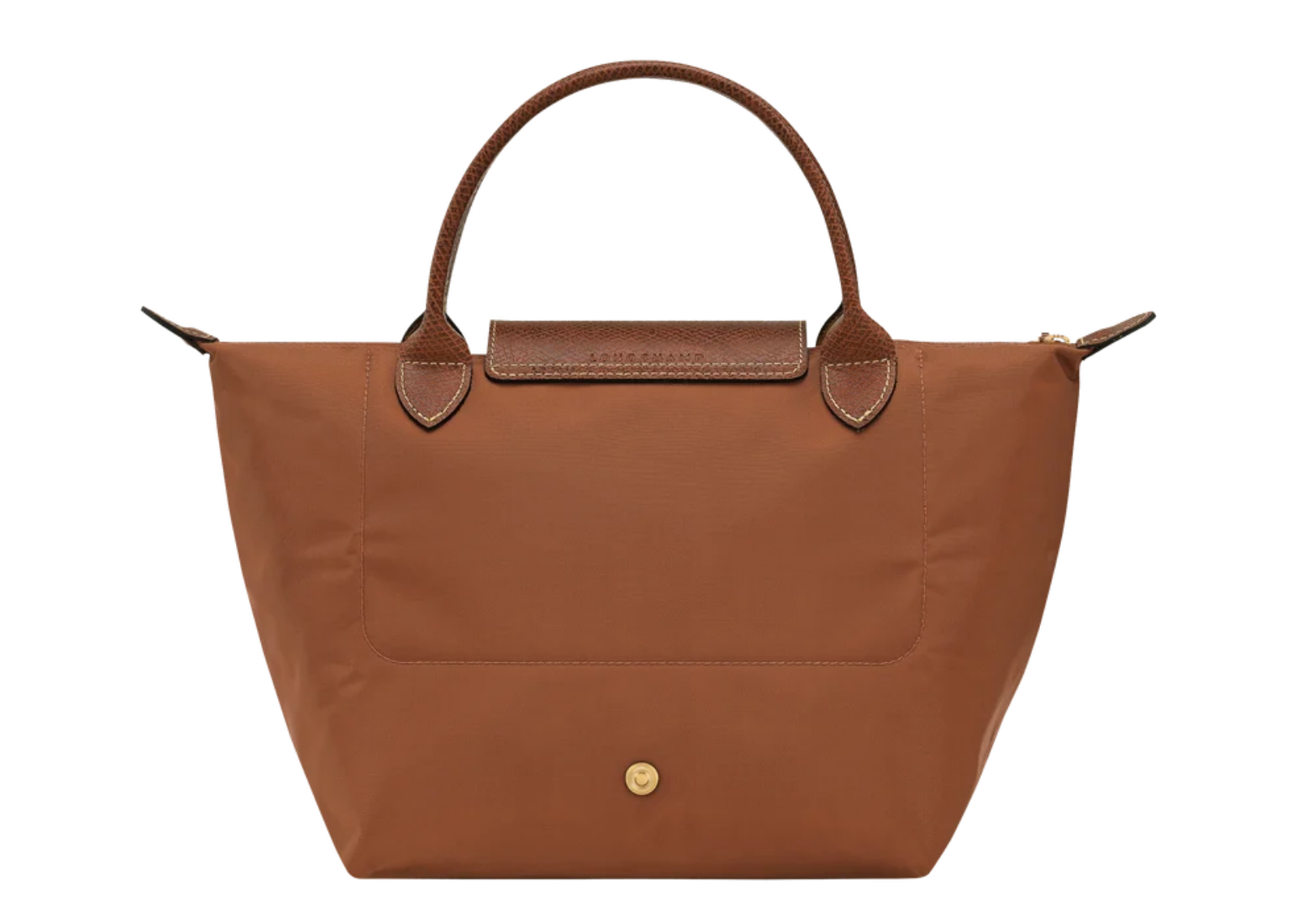 longchamp le pliage original small handbag cognac 3 1