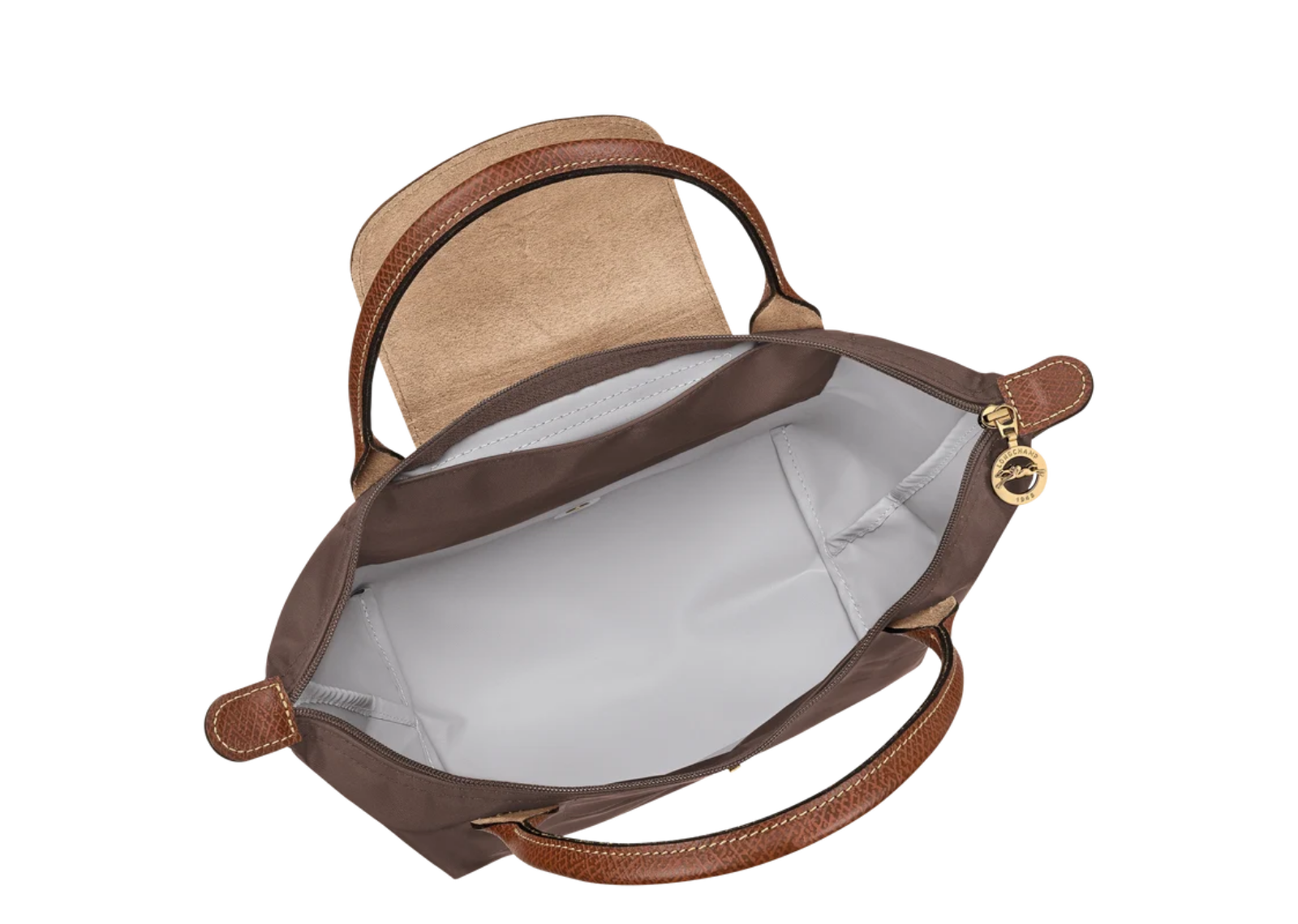 longchamp le pliage original small handbag mocha 4 1