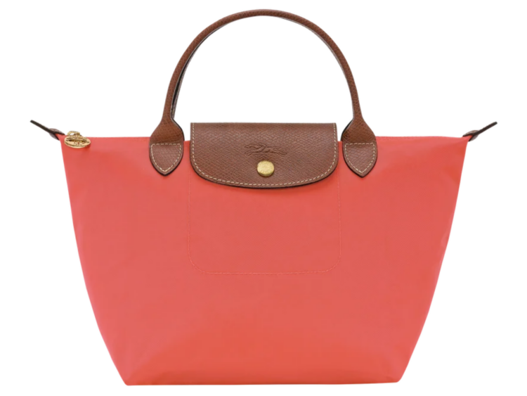 longchamp le pliage original small handbag strawberry 1 1