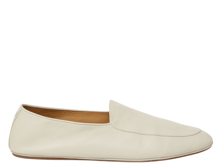 loro piana anton walk loafer lambskin light ivory 1 1