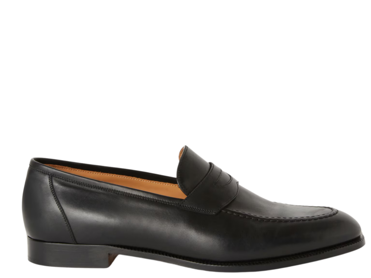 loro piana sergio loafer calfskin black 1 1