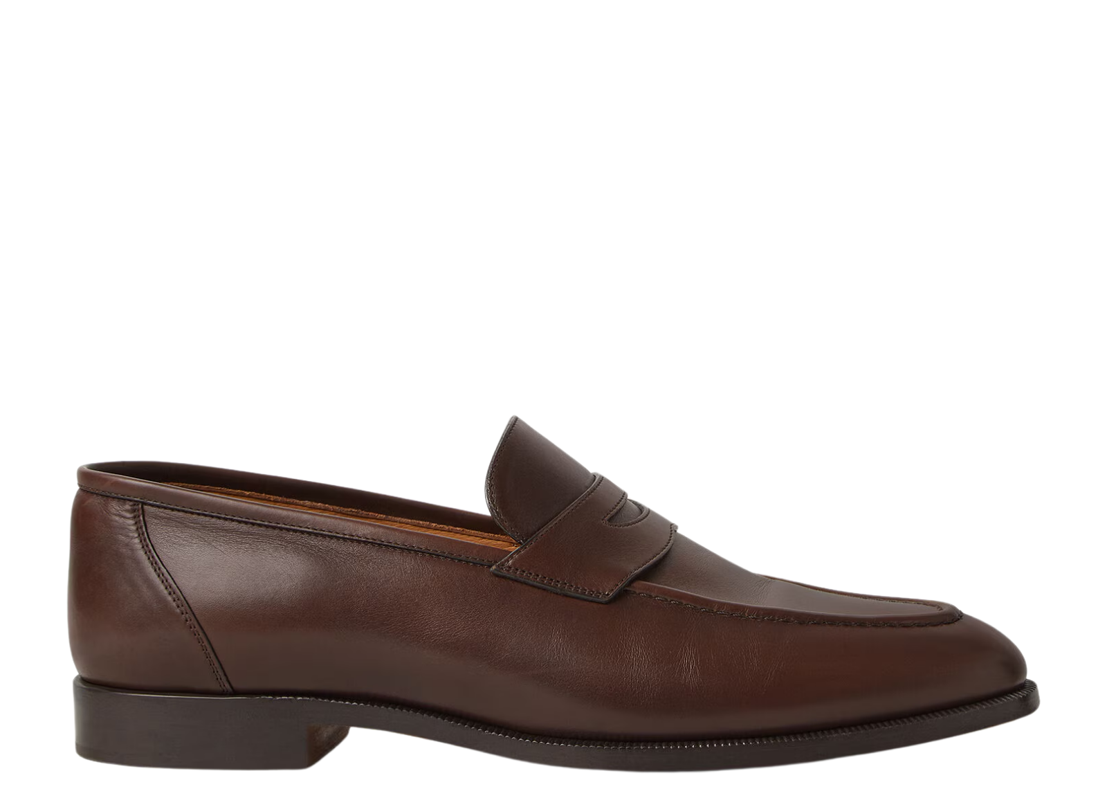 loro piana sergio loafer calfskin french coffee 1 1